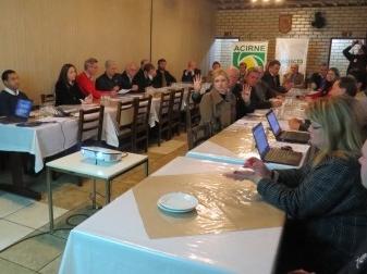 ACIs do Planalto Norte reúnem-se em reunião plenária da Facisc